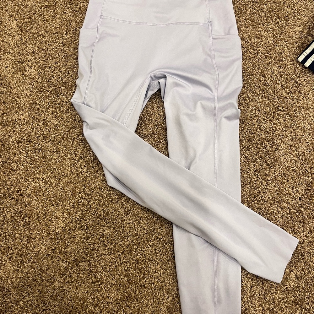 Lavender High-Waisted Leggings